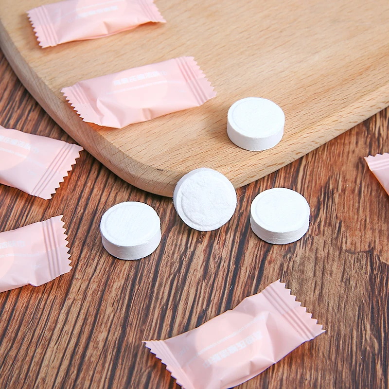 100 шт одноразовые салфетки мягкие нетканые для кожи сжатые полотенца макияжа
