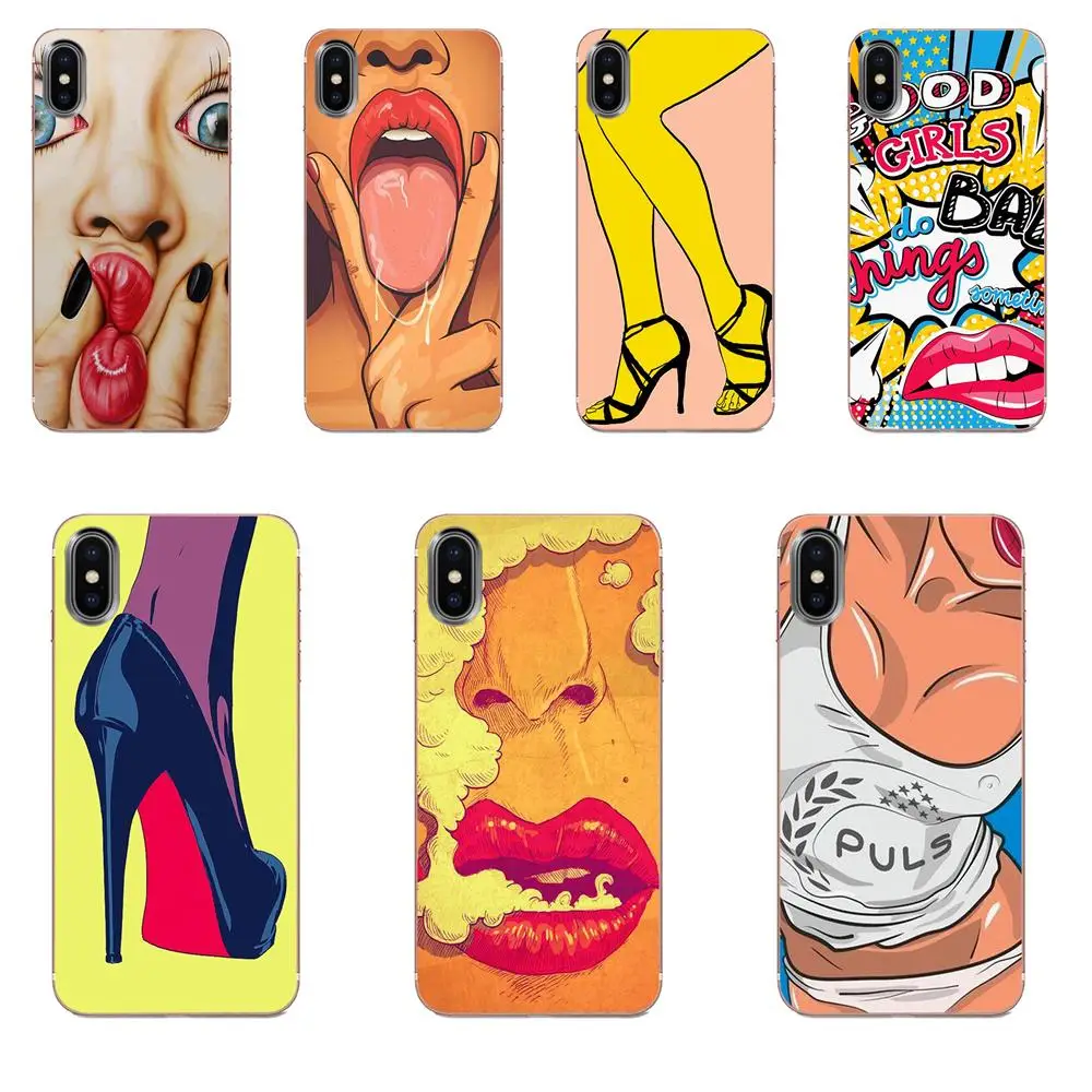 Мягкий чехол из ТПУ с художественным принтом для хороших девушек Motorola Moto G G2 G3 G4 G5