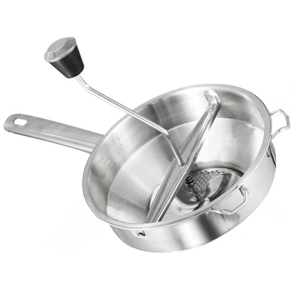 

1pc Home Stainless Steel Blender Potato Ricer Manual Potato Presser (Silver)