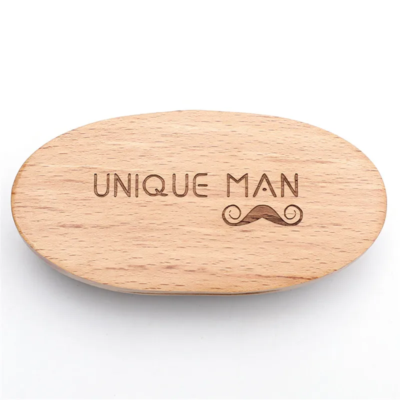 Уникальная мужская щетка щетина кабана для мужчин гребень бритья усов Массажная