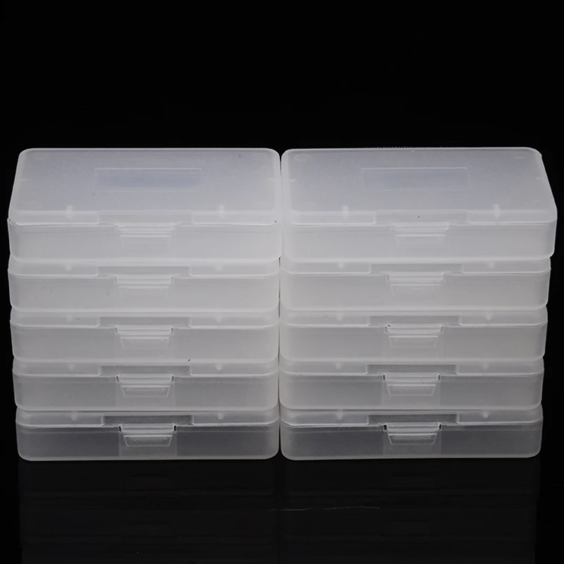 Mayitr 10 шт. Прозрачный чехол для картриджей с компьютерной игрой PP пластиковые