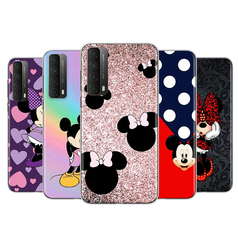 

Cute Mickey Mouse For Huawei Y9S Y6S Y8S Y9A Y7A Y8P Y7P Y5P Y6P Y7 Y6 Y5 Pro Prime 2020 2019 Transparent Phone Case