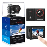 akaso go ek7000 pro 4k 16 mp hd action camera touch screen eis 170%c2%b0 view angle waterproof remote control helmet sport action cam