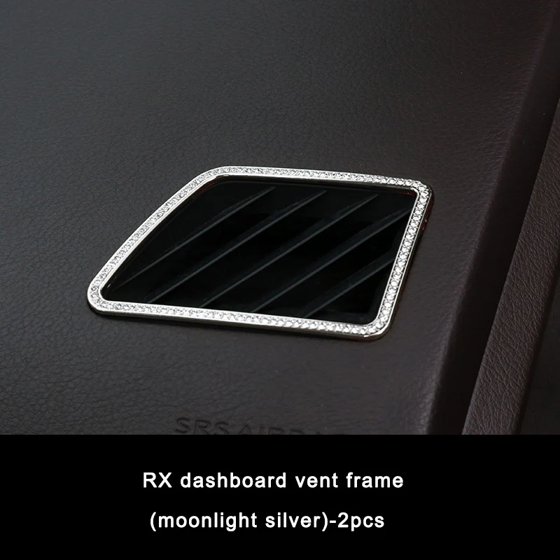Lsrtw2017 для Lexus RX RX200t NX NX200t ES ES200 300h Автомобильный Центральный контроль вентиляционное отверстие приборной панели планки интерьерные аксессуары для формовки - Название цвета: product picture 2