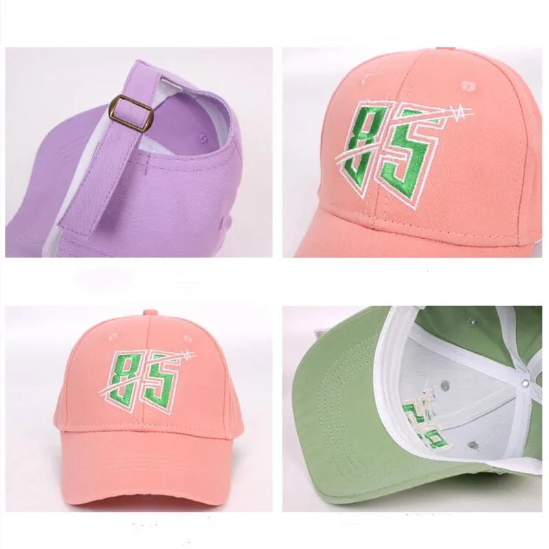 

SILOQIN Snapback New Letter Embroidery Children's Baseball Caps Adjustable Size Leisure Sport Cotton Tongue Hat Summer
