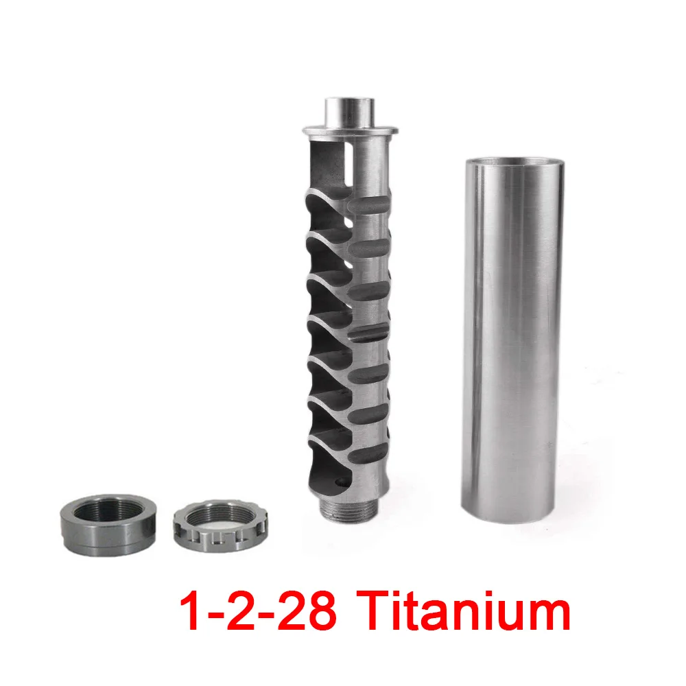 titanium28 RASTP- Spiral1/2-28 5/8-24 автомобильный топливный фильтр одноядерный сплав для NaPa 4003 WIX 24003 RS-OFI022 - Цвет: titanium28