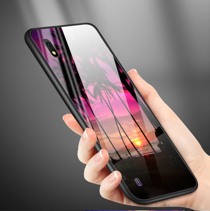 Для samsung Galaxy J4Plus M10 M20 M30 Note9 закаленное Стекло чехол A10 A20 A30 A40 A50 A6S A70 A8S A80 A90 противоударный чехол-держатель