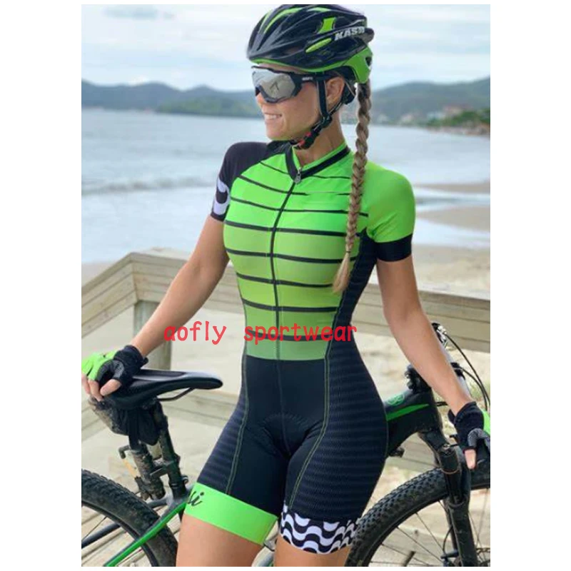 2020Women's Профессиональный Триатлон skinsuit короткий рукав Велоспорт Джерси наборы