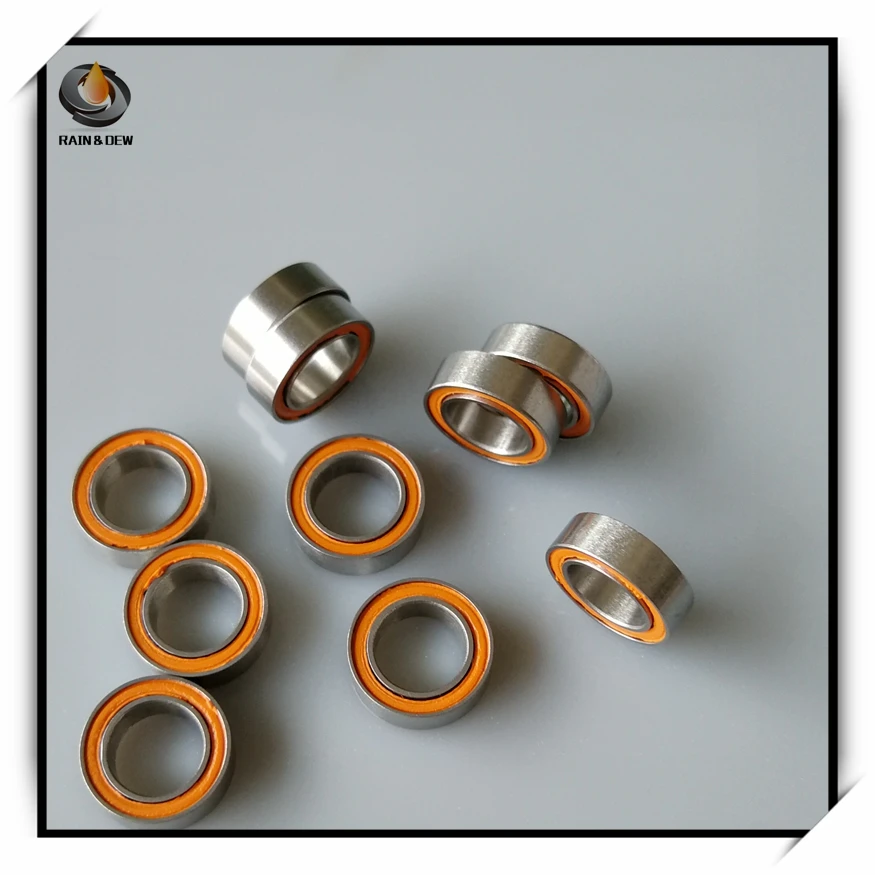 2 шт. гибридные подшипники для катушек SMR85 2RS 5X8X2.5mm ABEC7 2OS CB из нержавеющей