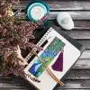 5D DIY Special Shaped Diamond Painting Leather Bookmark Diamond Embroidery Craft Tassel Book Marks for Books Christmas Gifts 3