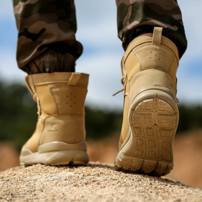 Женские и мужские тактические военные ботинки для пустыни удобная Уличная обувь