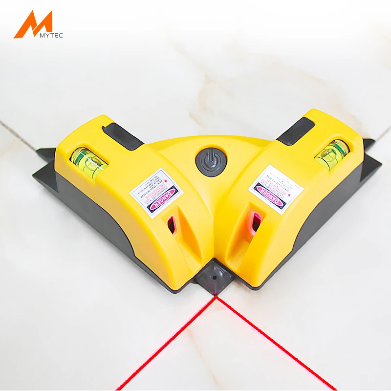 

Right Angle 90 Degree Laser Level Cross Line Tiling Leveling Laser Beam Measurement Tool