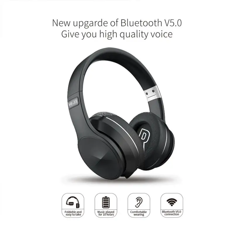 B4 Беспроводной Bluetooth 5 0 наушники тяжелый бас стерео игровые длительным временем