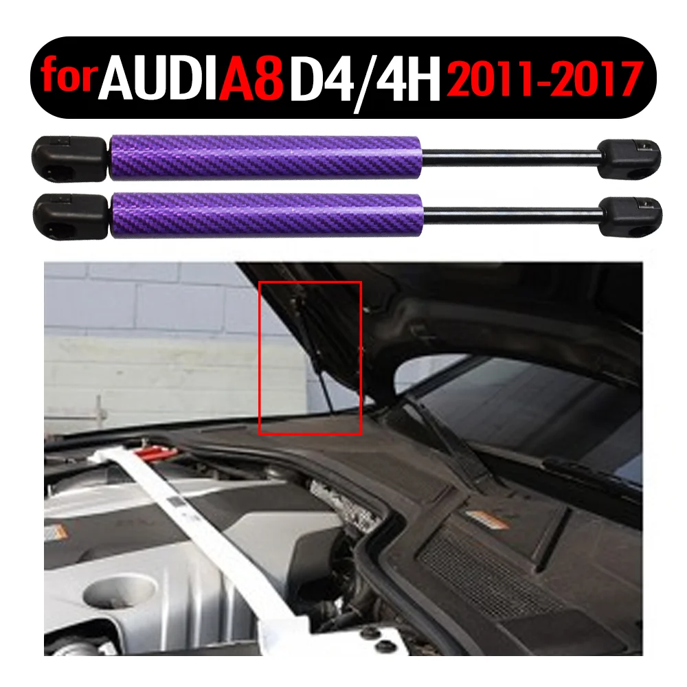 

Hood Damper for Audi A8 Quattro S8 Sedan 2011-2017 D4/4H 11.30 inch Front Hood Bonnet Auto Gas Spring Struts Ascensor Damper