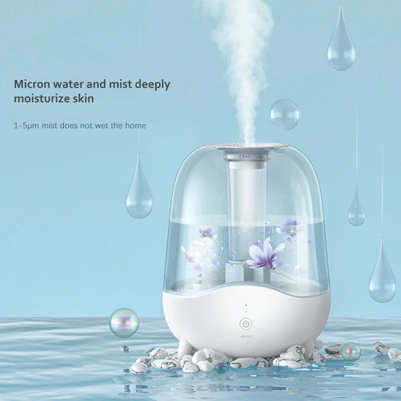 Ультразвуковой бесшумный домашний увлажнитель воздуха Xiaomi 5L большой емкости