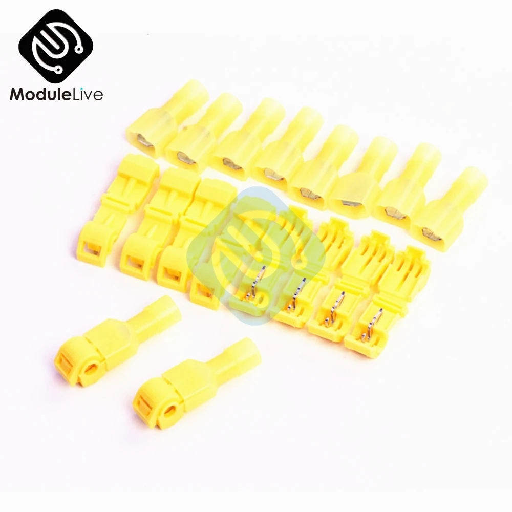 1 Набор 60 шт. автомобильный аудио Быстрый сращивания обжимной терминал и Мужской