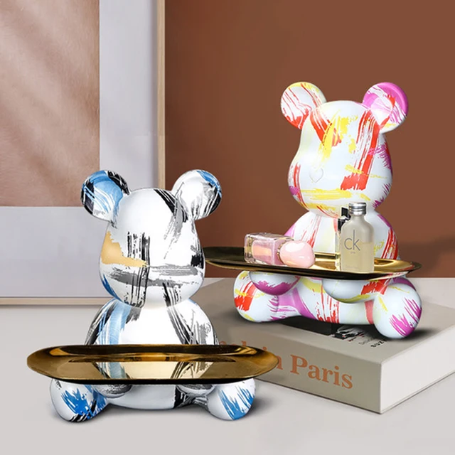 Graffiti Bear Nordic Decorative Tray 4