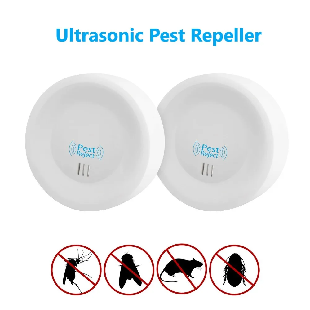 

US/EU plug Pest Control Ultrasonic Repellent -Electronic Plug -In Electronic Mosquito Repeller Cockroach Mouse Pest Killer