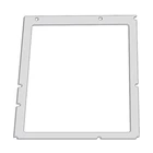 Материнская плата 35EA-ATX ITX MATX RGB задняя светильник светоизлучающая задняя панель 5 в 3 Pin ARGB настольная декоративная лампа световая панель