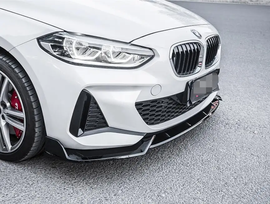 Для BMW 1 Series 118i 120i 125i комплект для кузова спойлер 2019-2020 ABS задний бампер диффузор