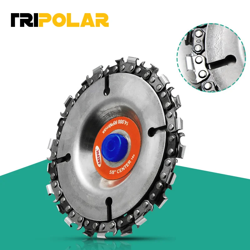

4-дюймовый шлифовальный диск и цепь, тонкая абразивная режущая цепь 100/115, угловая шлифовальная машина, режущий диск для резьбы по дереву