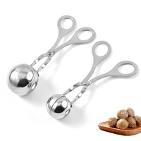 kitchen newbie meatball maker toolor stainless steel stuffed meatball clip diy fish meat rice ball maker non stick meatball mold