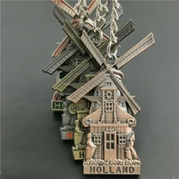 best gift for menwomen souvenir nethersland keychain holland windmill keyring ch 01