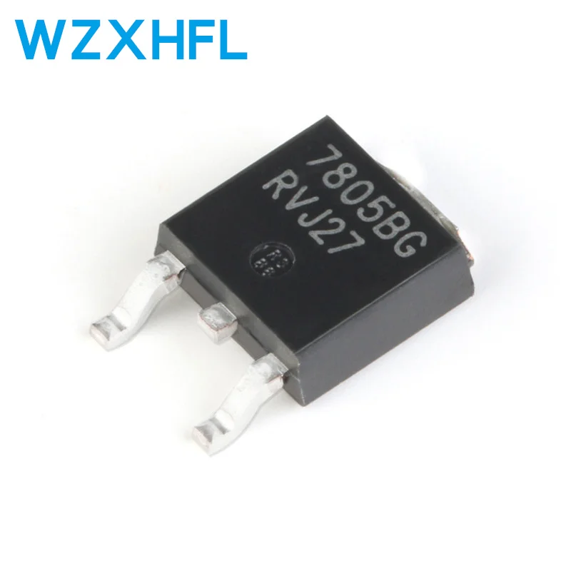 

10PCS/LOT NWE 7805BG MC7805BDTRKG TO-252 5V 1A SMD Transistor