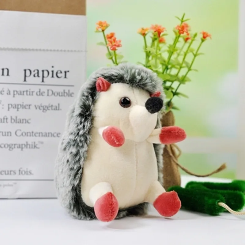 Candy Scent Hedgehog Plush Toys Kawaii Bag Backpack Pendant Keychain Stuffed Animals Kids for Children Birthday Gift | Украшения и