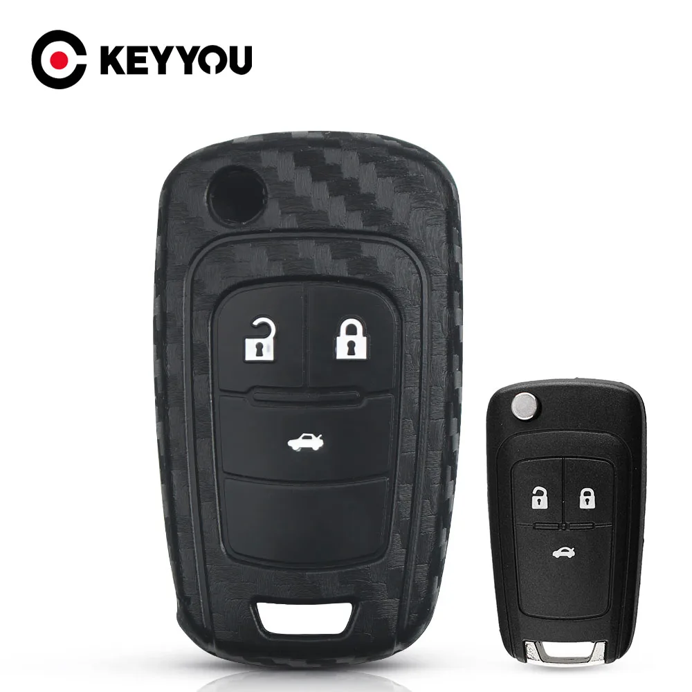 Чехол-книжка KEYYOU для Chevrolet Cruze Aveo Lova Sail Opel Astra Corsa Zafira Antara J 3 кнопки |