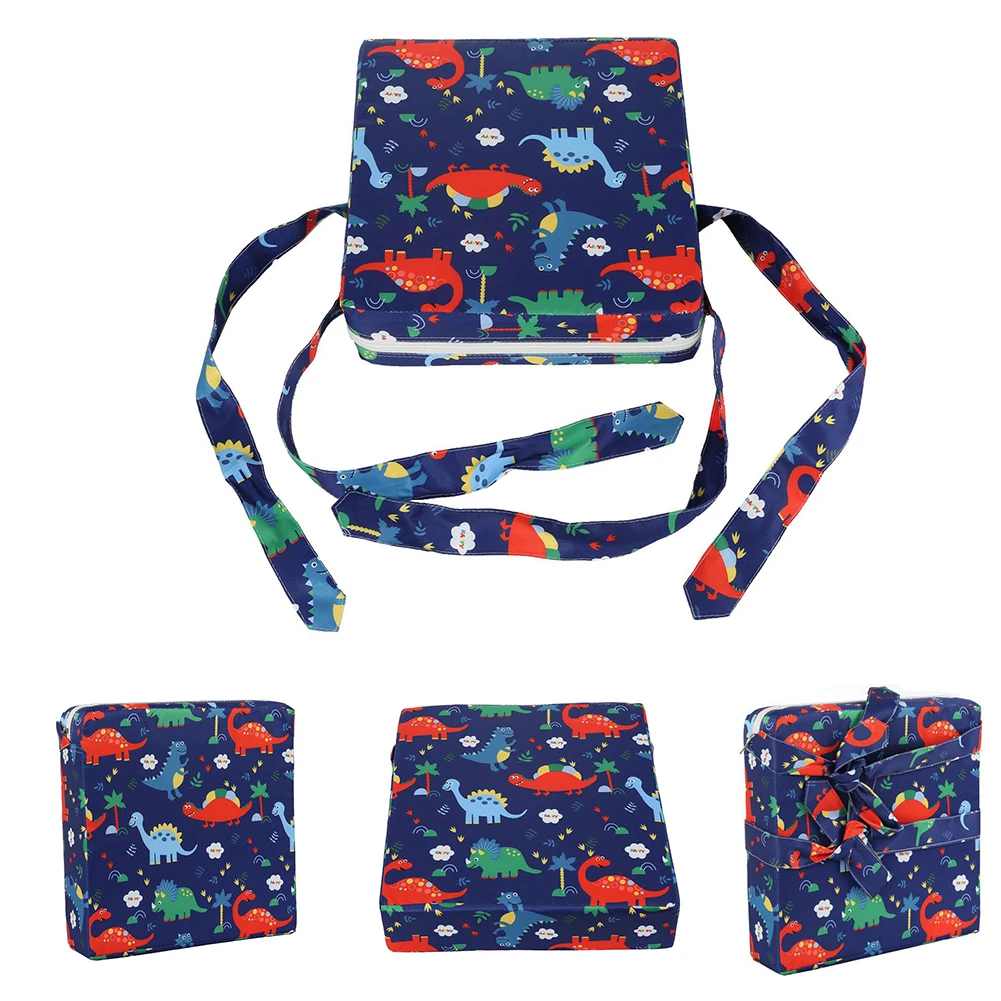 Квадратный коврик для стула нескользящий моющийся толстый детский мультяшный