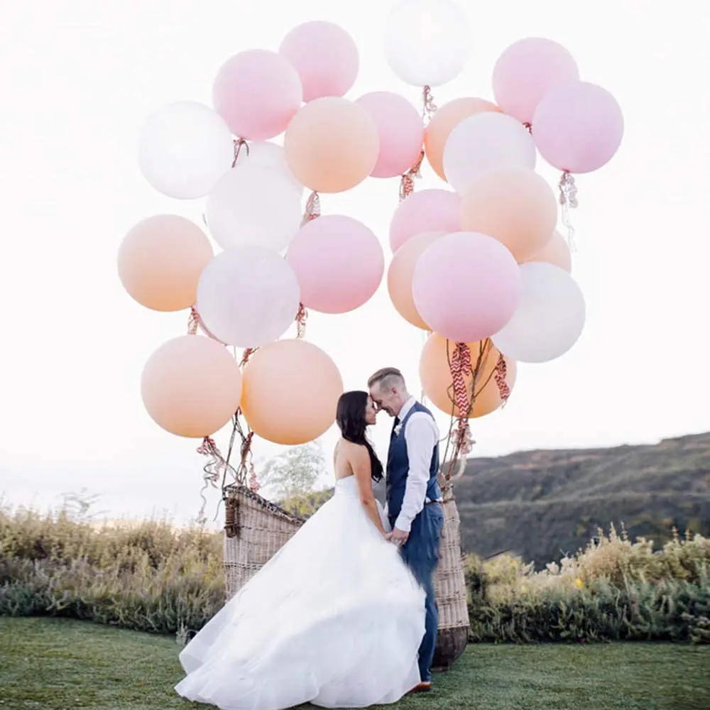 

metable18 inch 20 pcs Macaron Pastel Latex Balloons for Birthday Wedding Engagement Anniversary Festival Party Decorations