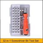 Набор многофункциональных прецизионных отверток мобильный телефон, 32-в-1