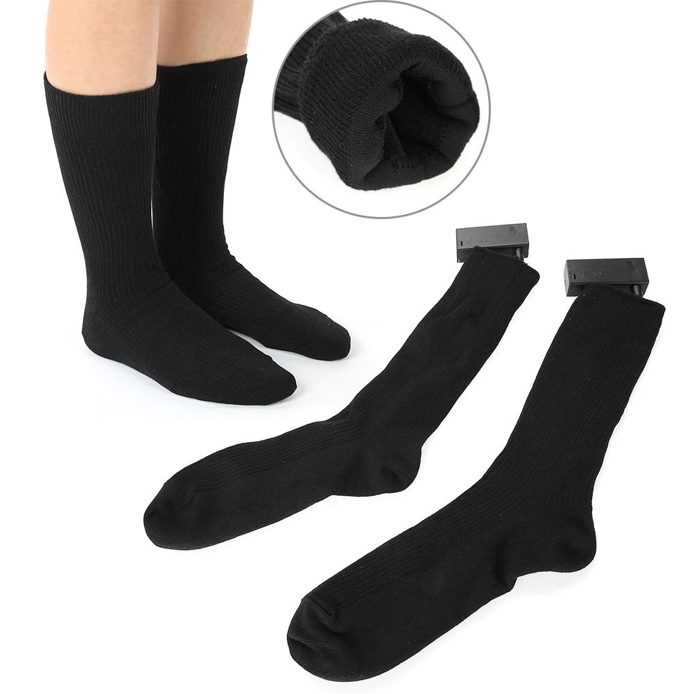 

Electric Heated Socks Battery Winter Outdoor Skiing Warmth Thicken Socks For Men & Women Carbon Fabric Silk Heating Leg Care