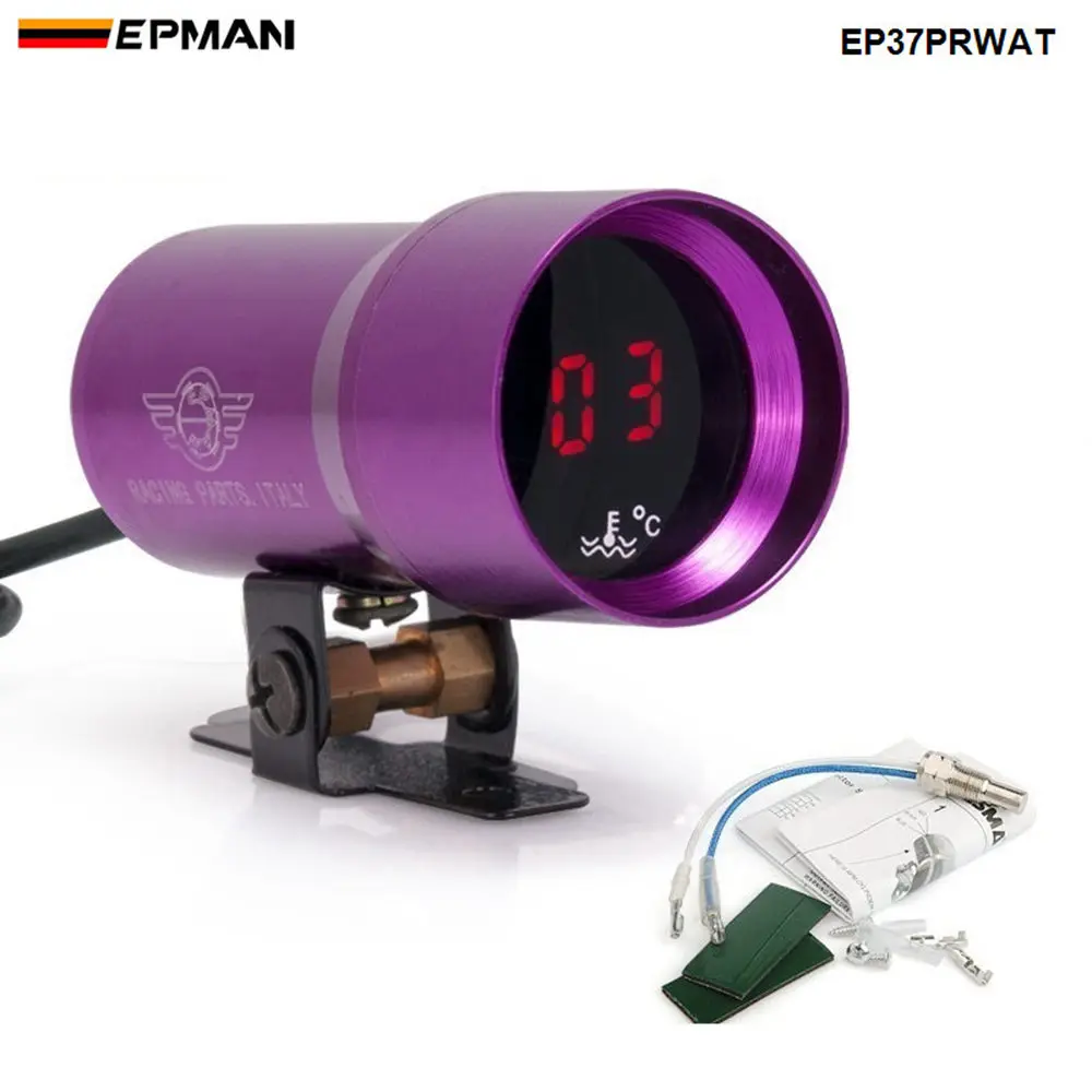 

EPMAN 37 мм-компактный микро цифровой дымчатый Объектив Индикатор температуры воды фиолетовый для Honda Civic 2006-2011(OEM:EP-DGT8102) ep37prwatt