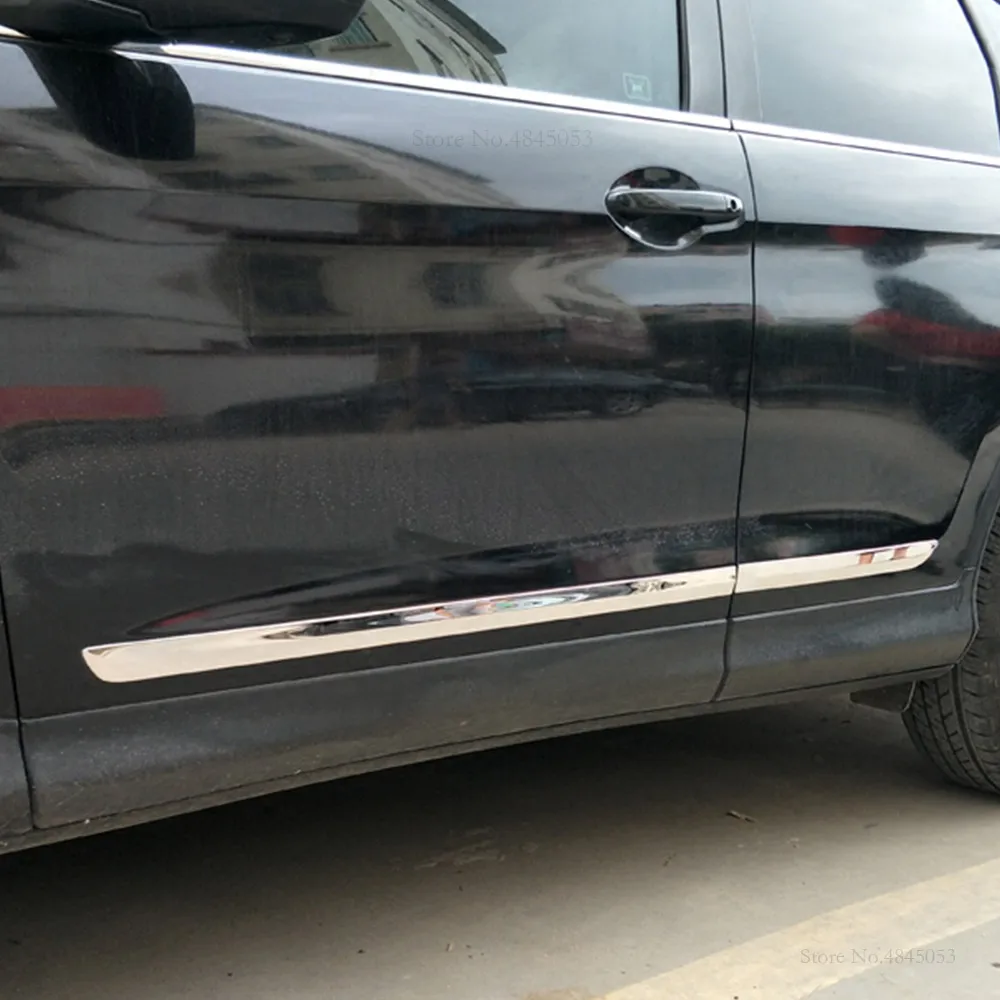 AITWATT для Honda CRV CR V 2012 2016 нержавеющая сталь Боковая Дверь Корпус формовочная