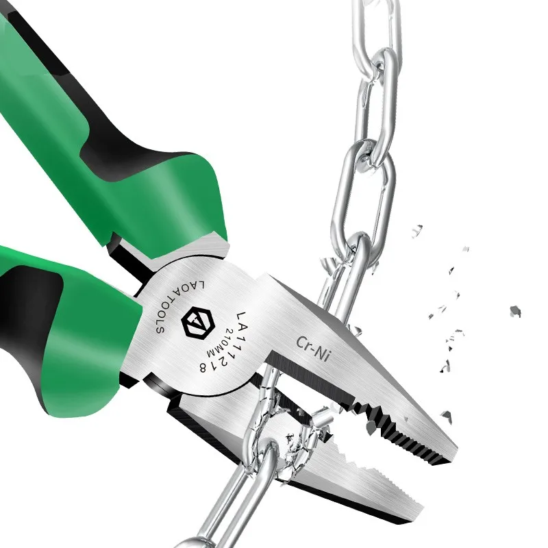 LAOA 8" Wire Cutter VDE Insulated Pliers CR-MO Clippers Multifunction Electrician pliers | Инструменты