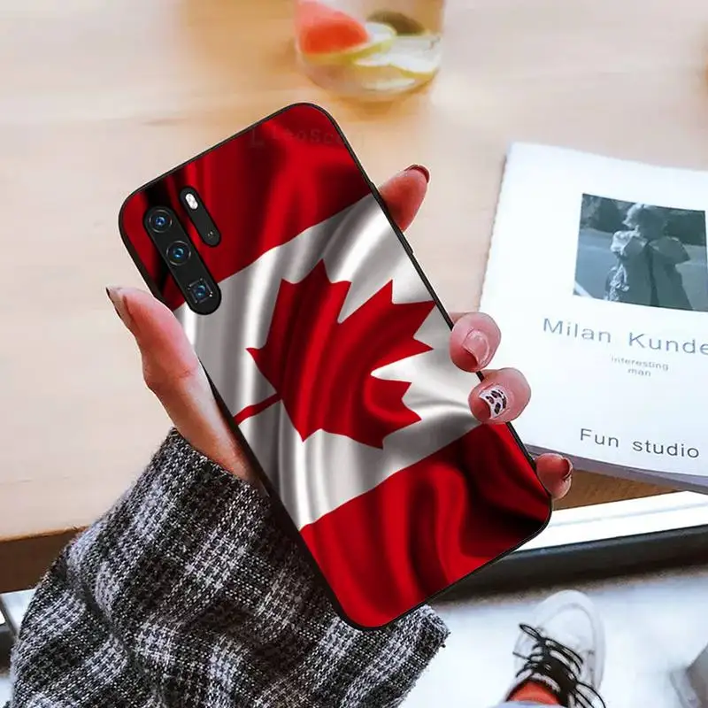 

Canada Canadian Flag Phone Case For Huawei honor Mate P 9 10 20 30 40 Pro 10i 7 8 a x Lite nova 5t