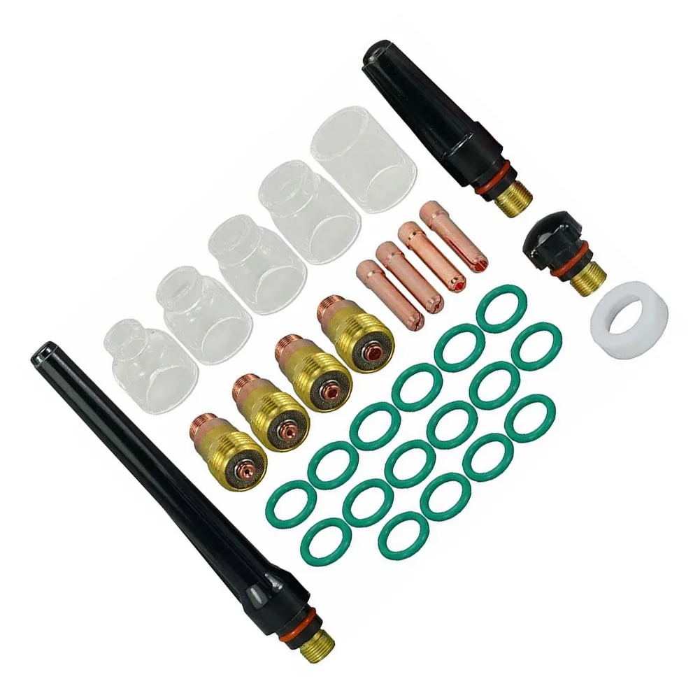 100% новый комплект чашек Pyrex Цанга корпуса для ффонарь Db Sr Wp 17 18 26 Tig|Оборудование