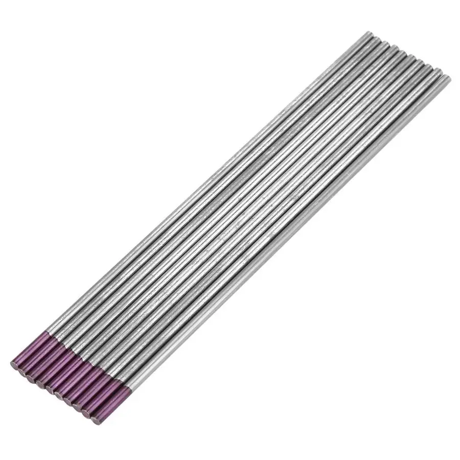 10 шт./кор. фиолетовые композитные Вольфрам электродная головка иглы TIG стержень