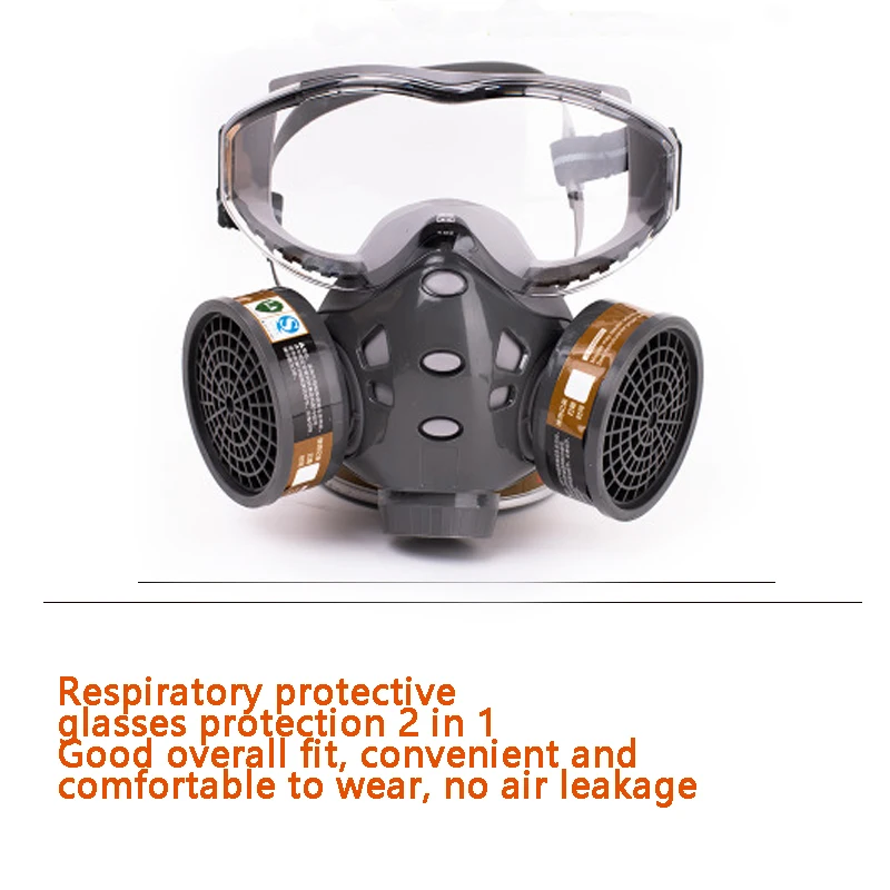 

Защитная Пылезащитная Защитная противогаз с картриджем glase, краска-распылитель, химическая Женская противопылевая маска на половину лица