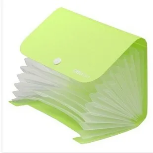 Пластиковая папка ярких цветов для файлов A6 маленькие пакеты документов