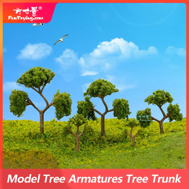 

75mm,95mm Model Tree Armatures Tree Trunk,landscape model train railway layout scenery DIY model trees making miniature dioramas