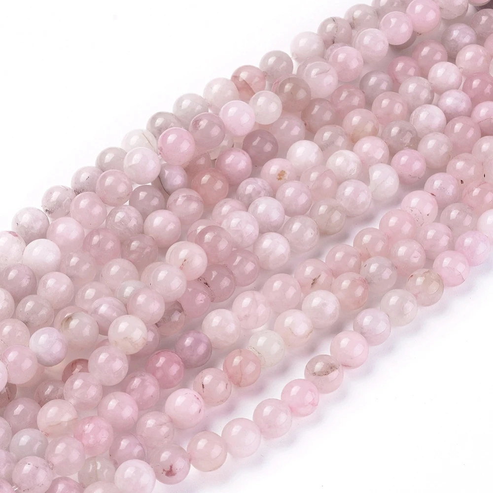 

1 Strand Natural Rose Quartz Beads Strands, Round, 8mm, Hole: 0.8~1mm; about 46pcs/Strand, 14.96 inches(38cm)