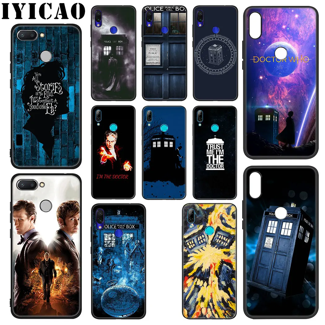 Мягкий силиконовый чехол Doctor Who для Xiaomi Redmi Note 5 6 7 8 Pro 5A Prime 4 4X из ТПУ|Бамперы| |