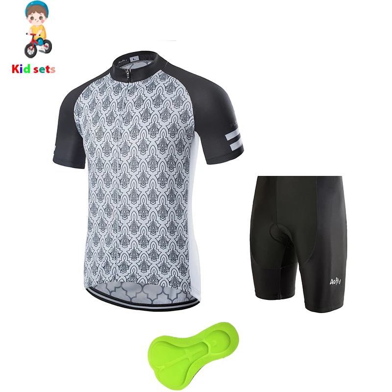 Aofly/Новинка Комплекты из джерси с короткими рукавами для мальчиков и девочек