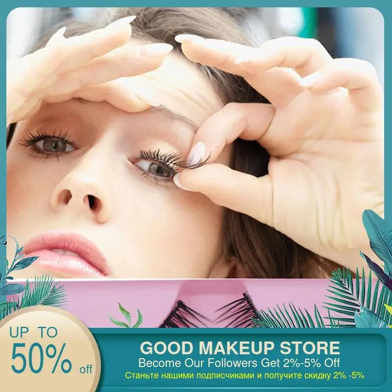 Натуральные Редкие черные ресницы для наращивания инструменты макияжа Длинные