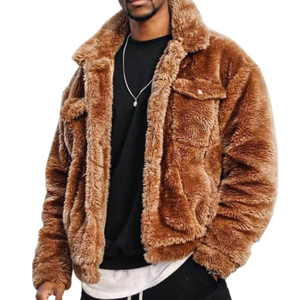 

Western Style Men's Jacket Spring Autumn The New Fashion Loose Casual Simple Designer Hot Sale Pocket Lapel Long Sleeve