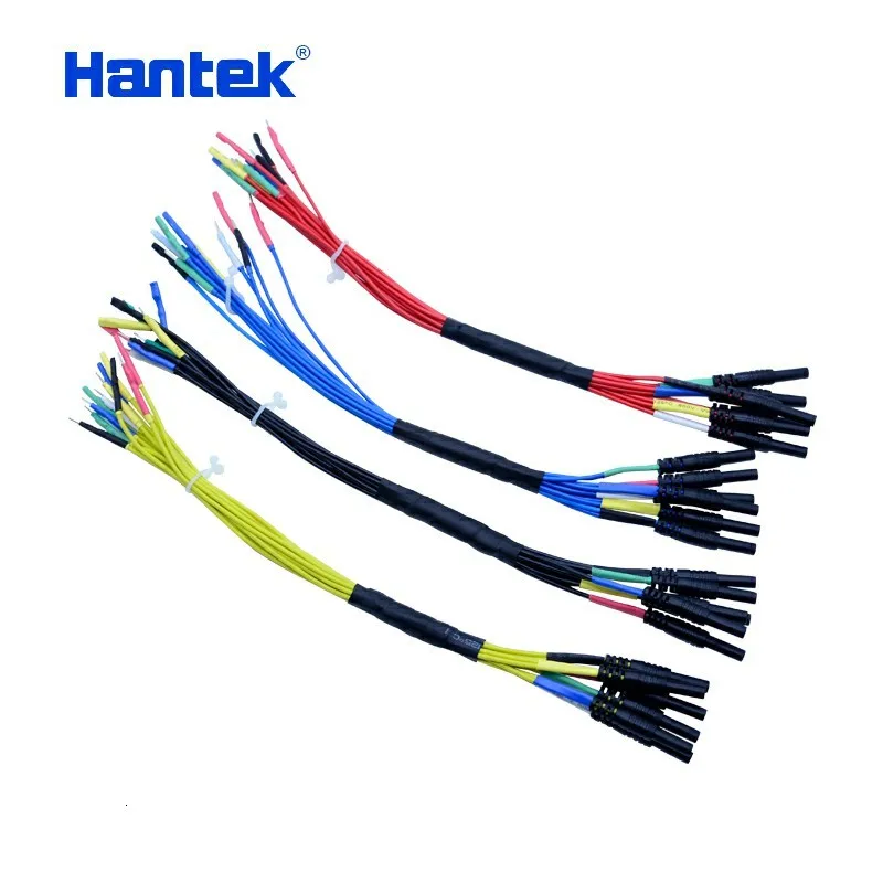 Hantek HT306 6 степенями свободы Универсальный коммутационная провода для автомобильной диагностики осциллограф диагностический 4 размера 0,6 мм, 1,5 мм, 2,3 мм и 2,8 мм