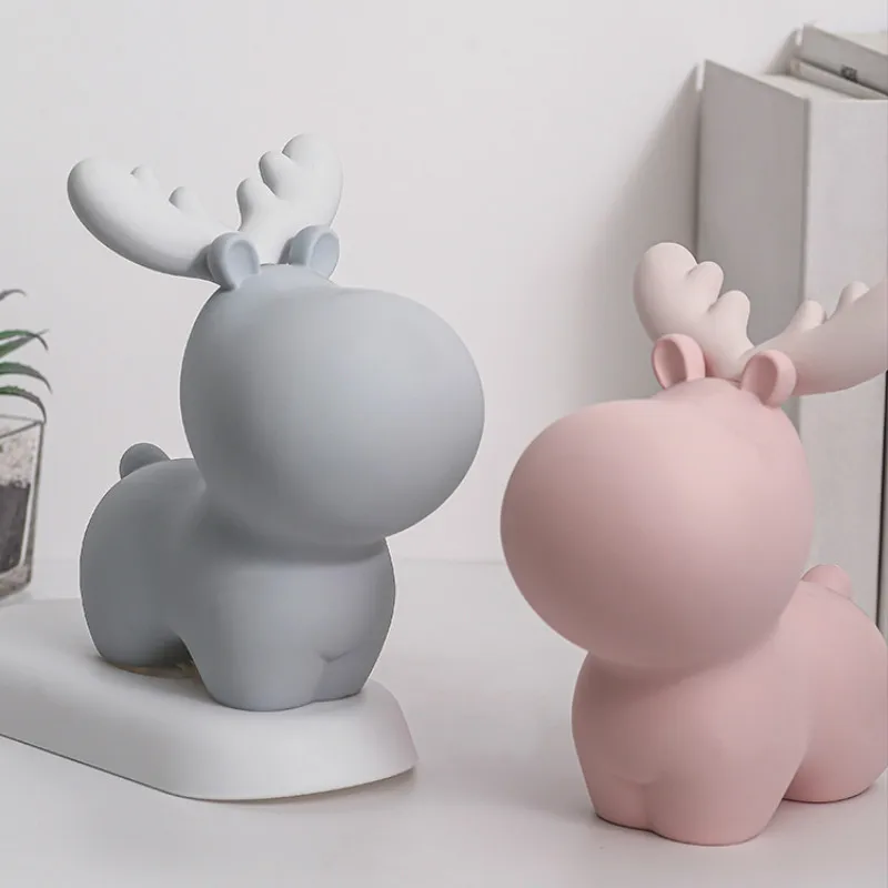 Фигурки креативные скандинавские статуи ручной работы из смолы для гостиной
